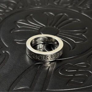 Chrome Hearts F You 925 Silver Spacer Ring Size 9 US